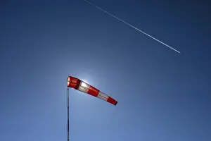 Bavaria Windsock Prints: Windsock with sun backlighting