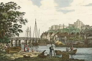 Royal Residence England Prints: Windsor Bridge, Windsor Castle