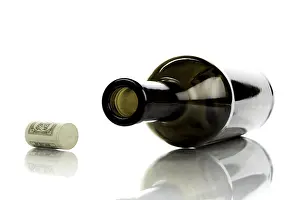 Empty Wine Bottle Prints: Empty wine bottle