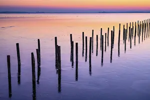 Snow Capped Landscape Photo Prints: Winter sunset at the Dummer