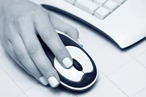 Electronic Communication Devices Prints: Wireless computer mouse