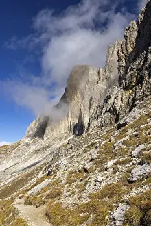 The Dolomites Prints: Wisps of Clouds Print, Dolomites, Italy