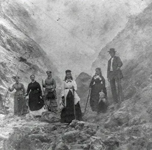 Historic Print of Sonoma County Witch's Cauldron and Devil's Cellar