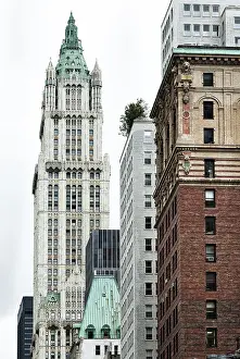 USA Travel Photography Prints: Woolworth building, skyscraper