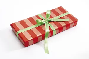Wrapped Present Prints: Wrapped gift or present