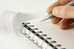Office Stationery Prints: Writing