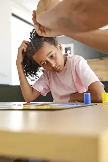 Childhood Education Prints: A young child, deep in thought