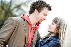 Young Couple Portrait Prints: Young couple