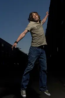 Casual Evening Wear Prints: Young man jumping