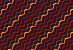 Filling The Format Images Prints: Zig zag lines banner templates set