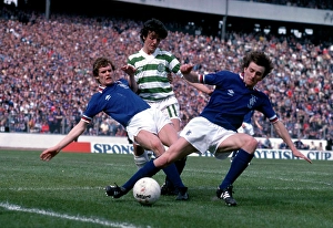 Old Firm Football Rivalry Prints: 1980 SFA Cup Final