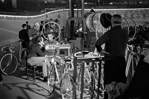 Six Day Cycle Race Print 9 March 1962