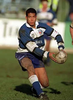 Old School Rugby Pictures Prints: Bath v Leicester