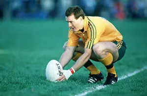 David Campese Print, 1988 Rugby Photograph