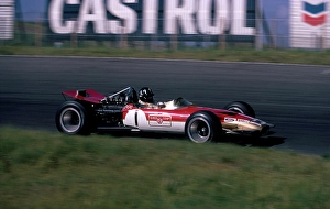 Graham Hill Prints: Dutch Grand Prix 1969 Print