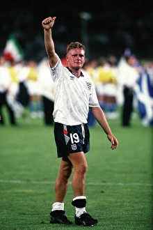 England v West Germany 1990 Print