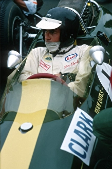 Jim Clark Prints: Jim Clark Print at Brands Hatch