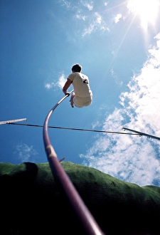 Gerry Cranham Prints: Pole Vaulter