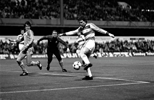 Monochrome Soccer Images Prints: QPR v Blackpool