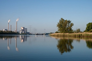 June Prints: Print of Brabantse Biesbosch Industry
