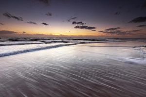Dutch Coastline Prints: Breakers on the North Sea beach