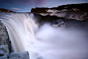 River Landscapes In Europe Prints: Dettifoss