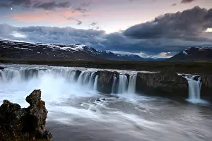 Europe Waterfalls Prints: Godafoss