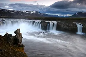 Europe Waterfalls Prints: Godafoss
