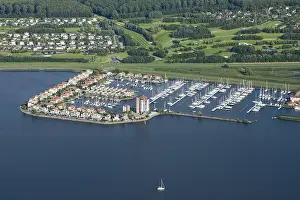 Europe Aerial Photography Prints: Haven, Dock