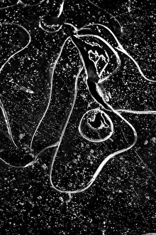 Ice Crystals Close Up Prints: Ice crystals