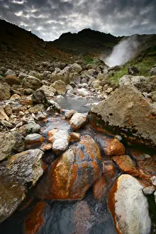 Iceland Geothermal Area Prints: Krysuvik