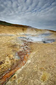 Iceland Geothermal Area Prints: Krysuvik