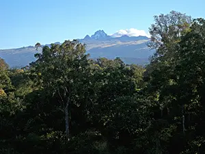 African Mountain Scenery Prints: Mount Kenya