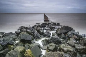 UNESCO World Heritage Site Holland Prints: Mudflats at Holwerd