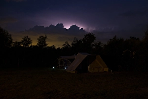 Stormy Night Sky Prints: Storm and lightning