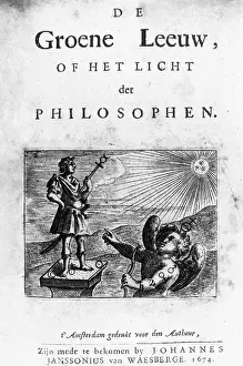 Historical Artwork Prints: Alchemy Illustration