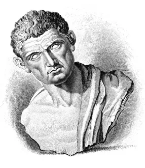 Famous Philosophers Of Greece Prints: Aristotle, Ancient Greek Philosopher and Polymath