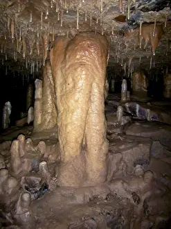 Stalactite Formation Prints: Cave Formations, Ozarks