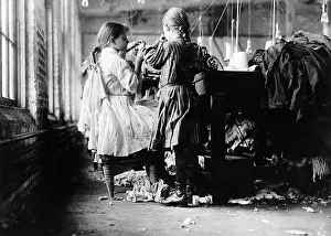 Textile Mill Workers Prints: Child Labor