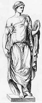 Ancient Roman Female Figures Prints: Farnese Flora