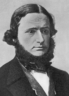 German Physicist Prints: Gustav Kirchhoff, German Physicist