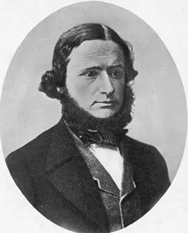 German Physicist Prints: Gustav Kirchhoff, German Physicist