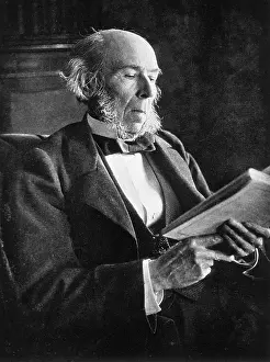 English Philosopher Prints: Herbert Spencer, English Polymath