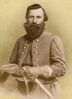 Confederate General Prints: Jeb Stuart, Confederate General