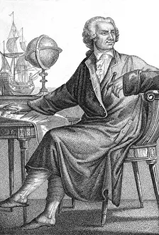 Swiss Mathematician Prints: Leonhard Euler, Swiss Mathematician