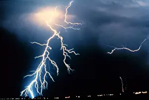 Thunderstorm Weather Prints: Lightning