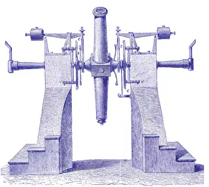 Astronomy Equipment Prints: Meridian Circle