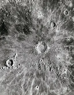 Lunar Surface Features Prints: Moon Surface