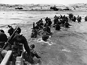 WWII Allied Forces Prints: Normandy Landing