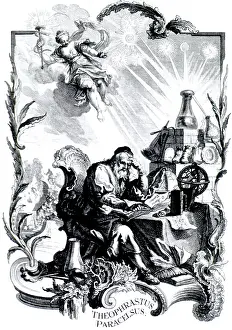 Renaissance Scientist Prints: Paracelsus, Swiss Polymath
